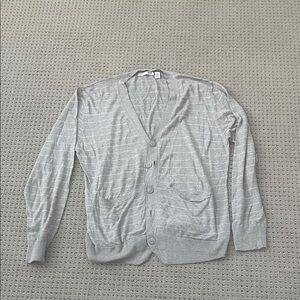 NSF Light Gray Men's Cardigan